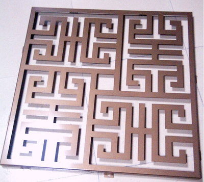 普基镂空雕花铝单板